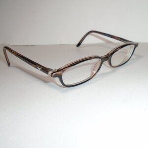 Valentino Eyeglass Glasses Frame Readers Tortoise Design Acrylic 5214 685 w Case